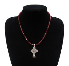 Collier perles rubis d'occasion  Paris XIII