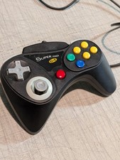 Usado, InterAct Super Pad 64 Preto - Controle N64 Recondicionado 1 ANO DE GARANTIA! comprar usado  Enviando para Brazil