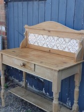 Victorian pine washstand for sale  BURTON-ON-TRENT
