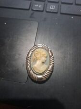 Broche camee bleu d'occasion  Rochefort