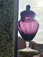 Italian amethyst glass for sale  ILKESTON