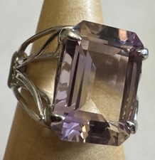 Stunning faceted square for sale  BRISTOL