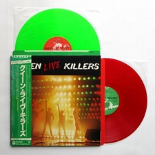 Queen 'Live Killers' 1979 Japan Green Red Coloured Vinyl 2 x LP Album P-5567-8E comprar usado  Enviando para Brazil