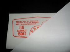 Fiat osca 1500s usato  Italia
