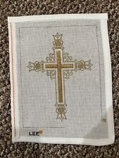 Lee needlepoint cross for sale  Spring Grove