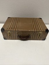 Vtg cardboard suitcase for sale  Tecumseh