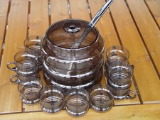 Bowle service teilig gebraucht kaufen  Remchingen