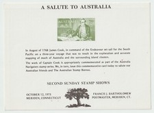 Gravure 1975 australie d'occasion  Créteil