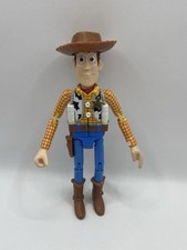 Boneco Disney Pixar Toy Story Woody brinquedo 6” peito abre vaqueiro posável com chapéu, usado comprar usado  Enviando para Brazil