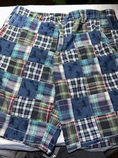 Shorts xadrez bordado Mickey Mouse 42 Walt Disney World Cruise Line Madras, usado comprar usado Shorts xadrez bordado Mickey Mouse 42 Walt Disney World Cruise Line Madras, usado comprar usado  Enviando para Brazil