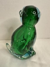 Vintage murano green for sale  San Fernando