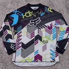 Camiseta Fox Racing Motocross Pequena S Bicicleta Suja Motorsports Color Block Geométrica comprar usado  Enviando para Brazil