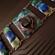 Bracelet vintage moderniste d'occasion  Saint-Cloud