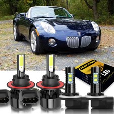 Combo para Pontiac Solstice 2006-2009 farol de LED Hi/Lo+lâmpada de neblina 4x comprar usado  Enviando para Brazil