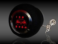 ALFA   Pomello di cambio in pelle retroilluminato  147 159   6 velocità led ross, usado comprar usado  Enviando para Brazil