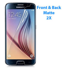 2X Película Protetora de Tela Fosco Antirreflexo Frontal Traseira para Samsung Galaxy S6, usado comprar usado  Enviando para Brazil