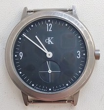 CK CALVIN KLEIN K 3212 QUARTZO PRETO UNISSEX MOSTRADOR ADULTO FALHA comprar usado  Enviando para Brazil