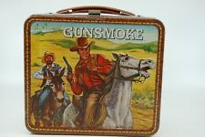 Lancheira de metal muito boa 1972 Gunsmoke Aladdin Industries, usado comprar usado  Enviando para Brazil