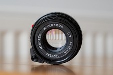 Minolta rokkor 40mm for sale  PORTHCAWL