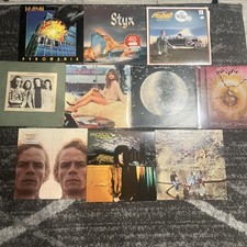 Usado, 10 Vinyl Record LP Lot Def Leppard Styx Joe Walsh McCartney Wings Wishbone Ash comprar usado  Enviando para Brazil