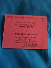 Frome cheltenham ticket for sale  WELLS