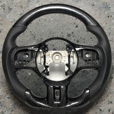 Usado, Volante de fibra de carbono real 2008-2015 MITSUBISHI LANCER EVOLUTION X comprar usado  Enviando para Brazil