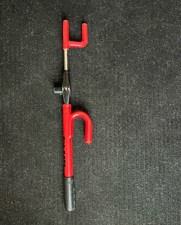 Trava de volante vintage original "The Club" vermelha com uma chave comprar usado  Enviando para Brazil