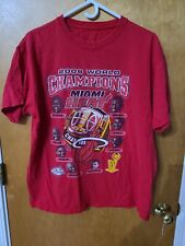 Camiseta De Colección 2006 NBA Miami Heat Campeones del Mundo Roja Estampado Gráfico, XL segunda mano  Embacar hacia Argentina