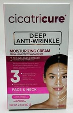 cicatricure creme anti-rugas profundo hidratante facial/pescoço caixa arranhada 2,1 oz, usado comprar usado  Enviando para Brazil