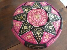 Pouf pelle marocco usato  Genova