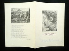 Autografo umberto vittorini usato  Italia