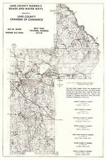 1980 map lake for sale  Saint Augustine