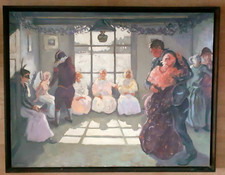 Tableau huile toile d'occasion  Paris XV