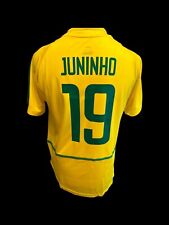 Usado, Camisa 2 Juninho Paulista Middlesbrough vencedores da Copa do Mundo do Brasil 2002 assinada à mão comprar usado  Enviando para Brazil
