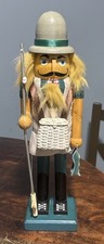 Vintage fisherman nutcracker for sale  Middlesex