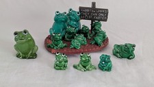 Collection miniature frog for sale  DUNDEE