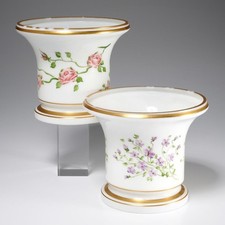 Vintage handpainted rose d'occasion  Expédié en Belgium