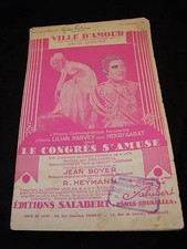 Partition ville amour d'occasion Partition ville amour d'occasion  Metz-