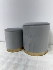 Set pouf contenitore usato  Reggio Calabria