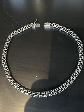 Silver sterling necklace for sale  PETERBOROUGH