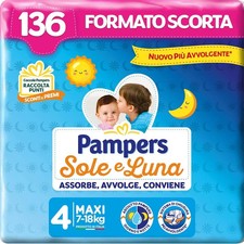 Pampers sole luna usato  Zanica