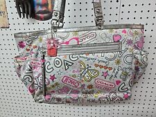 Coach pink grey for sale  Roswell