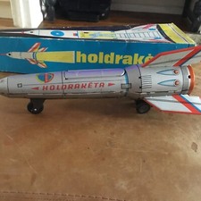 Holdrakèta tin toy for sale  YEOVIL