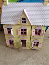 Wooden rosebud dollhouse for sale  BRENTFORD