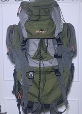 Mochila Vango Explorer 65L festival, caminhadas, acampamento verde cinza comprar usado  Enviando para Brazil