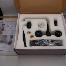 Torneira para banheira e chuveiro ABS/latão preto fosco 1 spray 2 alças 1,8 GPM RB0991 comprar usado  Enviando para Brazil