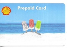 RARE / CARTE CADEAU - GLACE PLAGE SABLE ICE CREAM BEACH SEA SUN GIFT CARD SHELL comprar usado  Enviando para Brazil