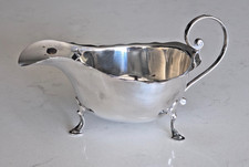 Sterling silver sauce for sale  BARNSTAPLE