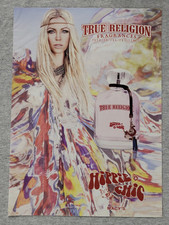 Página de publicidade revista 2011 verdadeira religião hippie chique perfume impressão anúncio comprar usado  Enviando para Brazil