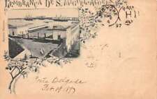 Cartão postal vintage Sao Miguel Acores Azores Ponta Delgaca Harbor View AA70365 comprar usado  Enviando para Brazil